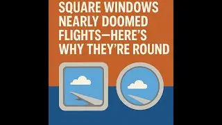 Square Windows Nearly Doomed Flights&mdash;Here&rsquo;s Why They&rsquo;re Round