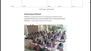 [UX三刀流期中報告] UX Case Study: XR Kalvi &mdash; Extended reality learning for Government School Education