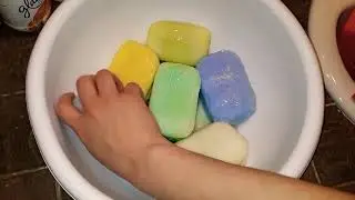Mushy soap loofah & sponge