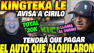 Kingteka llama a Cirilo para avisarle del pago del auto alquilado y confirman con el dueño