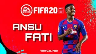 ANSU FATI FIFA 20 LOOK ALIKE / pro clubs / career mode