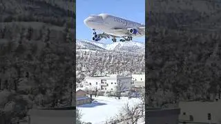 &ldquo;Snow World Landing&rdquo; of Boeing Dream Lifter Cargo in Japan in Microsoft Flight Simulator!