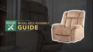 COLAMY Electric Power Lift Recliner 8233 Assembly Guide