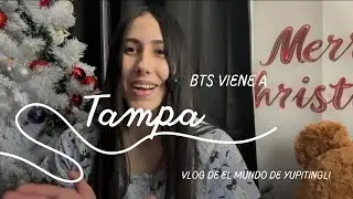 Un vlog tranquilo antes de vivir un gran sue&ntilde;o | BTS viene a Tampa😭😭😭😭🇺🇸