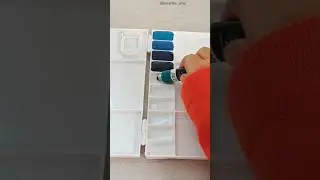 Unboxing Brustro watercolor set #unboxing  #shorts #watercolor