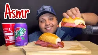 ASMR COMIDA PÃO COM MORTADELA E QUEIJO | MUKBANG sons de mastigação #asmr #mukbang #lucasasmr