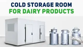 DIY Low cost cold storage room for Dairy, Milk, Cheese, Butter|Works on Solar and small generator