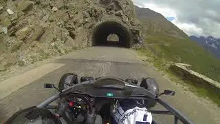Ariel Atom on amazing  mountain road