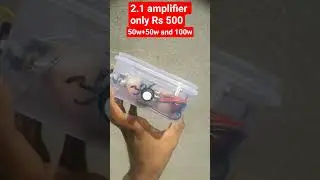 how to make 2.1 amplifier 2.1 amplifier making class D tpa3116 D2 2.1 amplifier making