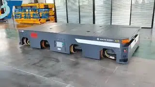 Self-Propelled Transfer Cart - 30T Load & Wireless Remote