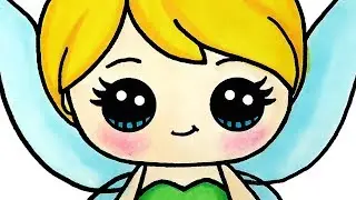 Tinkerbell Coloring Pages for Kids | Learn Colors