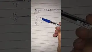 Proper fraction and improper fraction @Tricky Maths @maths masti @WILDERNESS COOKING @NTS