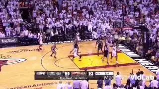 Ray Allen Clutch 3 Pointer Game 6 NBA Finals!