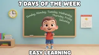 7 Days of the Week Song | Easy Learning Days for Kids | Nursery Rhymes