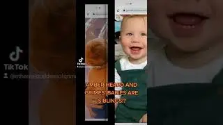 Amber Heard's baby & GRIMES' babies are siblings!