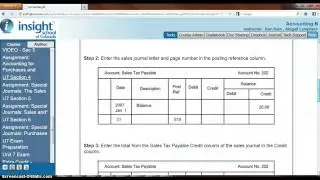 Special Journals: The Sales Journal