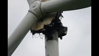 Windmolenbrand bij Nieuwleusen