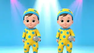 Cute Kids Singing in the Sky 🌟 3D Cartoon Cloud Performance!