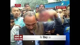 UP Civic Polls Results 2017: Police lathicharged to remove crowd in Muzaffarnagar