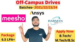 off campus jobs for 2023 | off campus placement for 2021 | 2020