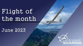 Flight of the Month June 2023 - Gordon Boettger's 3000 km Night Flight