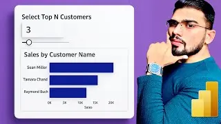 Create a Dynamic Bar Chart with Top N parameter in Power BI