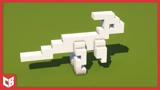 How to Build a Dino Bone in Minecraft