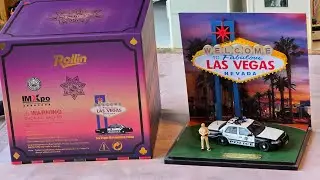 Awesome Rollin64 Las Vegas Police Interceptor. Diecast Car model. 1/64 scale.