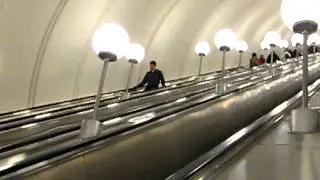 World's Longest Escalator Run