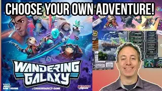 Обзор настольной игры Wandering Galaxy — выберите свое собственное приключение!