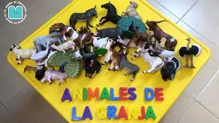 Animales dela Granja 🐴🐷Nombres Sonidos 🎶Caballo Vaca Pavo Cerdo Alpaca ✨El Mundo de Mimonona