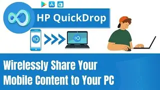 Приложение HP QuickDrop: беспроводная передача мобильного контента на ПК #sharefiles