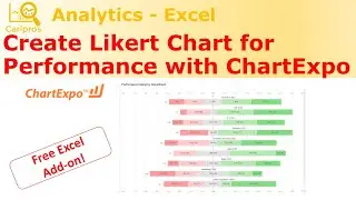 Create Likert Chart for Performance Rating Distribution with ChartExpo
