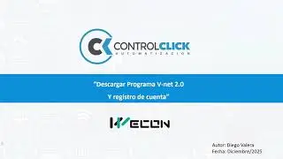Wecon V-BOX paso 1: Como descargar V-NET Client 2.0 y registrar una cuenta nueva