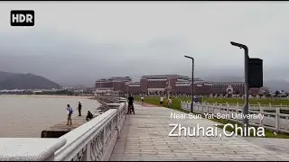 China - Walking around Sun Yat-sen University Zhuhai Campus 2023.04 - iPhone HDR