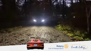 Diane&rsquo;s First Drive in Her 2025 Corvette Stingray | Rotary Club of Wasaga Beach Corvette Lottery
