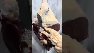 Satisfying Meat Cutting ✨ | Perfect Knife Skills #bbq #shorts  #bbqmeat #bbqfoodbeefusa