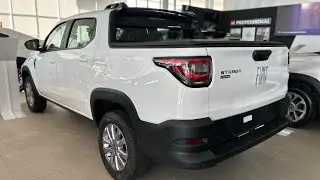 Review Fiat Strada Freedom 2025 Cabine Dupla 1.3 8V Flex Branco Banchisa por 129.480