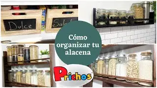 TIPS PARA ACOMODAR TU DESPENSA CON FRASCOS DE PRICHOS