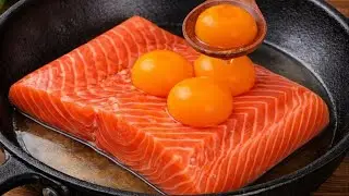 Ich habe diesen Trick im Restaurant gelernt! Der Lachs zergeht im Mund wie Sahnecreme!