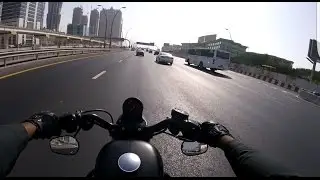 Dubai Harley Davidson Iron 883 POV Drive