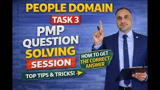 PMP People Domain Task 3 | Support Team Performance | 10 Questions With Answers