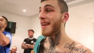 SAM EGGINGTON REACTS TO STUNNING 8th ROUND STOPPAGE OF FRANKIE GAVIN IN FIGHT OF THE YEAR CONTENDER