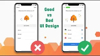 Good vs Bad UI Design Examples | #shorts #usability #uidesign