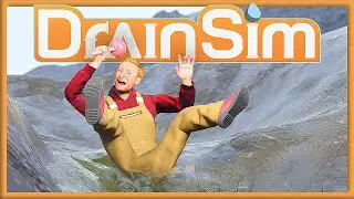 Drain Sim Demo - Absaugen bitte! (Gameplay German Deutsch)