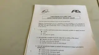 Testimoniale curs Inspector/referent resurse umane