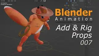 MS3D | Blender | Animation | 007 | Attach & Rig Simple Props