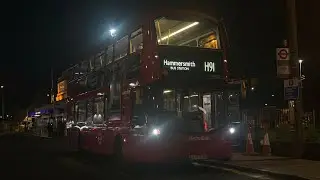 Full Route Visual | Route H91 | Hammersmith to Hounslow West | VWH2271 LK17CZU