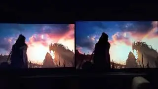 LG C10 CX OLED VS SONY X950H LED HDR 4K PC GAMING HELLBLADE SENUA'S SACRIFICE NATIVE 4K ULTRA