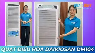 Quạt Điều H&ograve;a Daikiosan DM104 thiết kế 2 tầng mới.
